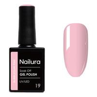 Nailura Gel Polish 19 - Bubblegum Pink - 10 ml.
