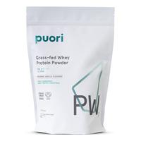 Puori PW1 Gressforet Whey Proteinpulver med Bourbon Vanilje - 900 g.
