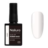 Nailura Rubber Base 03 - Ivory - 10 ml.