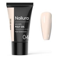 Nailura Poly Gel 04 - Warm Beige - 30 g.