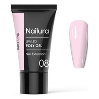 Nailura Poly Gel 08 - Baby Pink - 30 g.