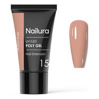 Nailura Poly Gel 15 - Peach Pink - 30 g.