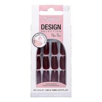 Depend Cosmetics Design Selection Dark Scarlet Short Coffin - 24 stk.