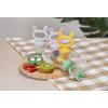 Haakaa Freeze-N-Feed Mini Combo – Lavender Feeder + Pea Green Tray – 1 stk.