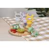 Haakaa Freeze-N-Feed Mini Combo – Pea Green Feeder + Pea Green Tray – 1 stk.