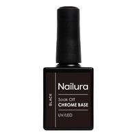 Nailura Chrome Base Black Gel - 10 ml.