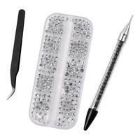 Nailura Gems Stone Kit - Clear - 1 stk.