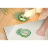 Haakaa Freeze-N-Feed Mini Combo – Blush Feeder + Pea Green Tray – 1 stk.