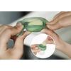 Haakaa Freeze-N-Feed Mini Combo – Lavender Feeder + Pea Green Tray – 1 stk.