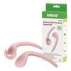Haakaa Silicone Self-Feeding Spoon Set Blush - 1 sett.