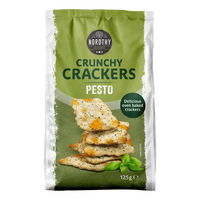 Nordthy Crunchy Crackers Pesto - 125 g.