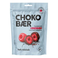 Nordthy Chokobær Hindbær Mørk Sjokolade - 80 g.