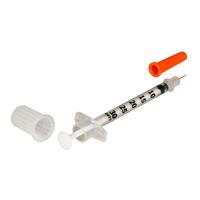 BD Microfine + 0,50 ml sprøyte med nål - 100 stk