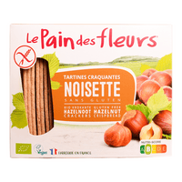 LePaindesfleurs Hasselnøttknekkebrød Ø - 150 g.