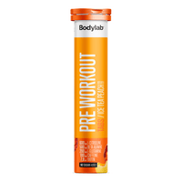 Bodylab Pre Workout Tabs Ice Tea Peach - 20 stk.