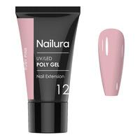 Nailura Poly Gel 12 - Ruby Pink - 30 g.