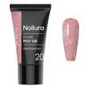 Nailura Poly Gel 20 - Pink Glitter - 30 g.