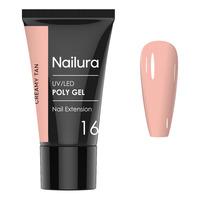 Nailura Poly Gel 16 - Creamy Tan - 30 g.