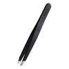 Browgame Cosmetics Signature Tweezer Slanted – Soft Touch – Blackout – 1 stk.