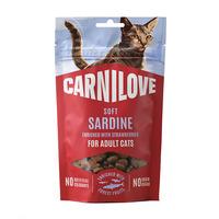 Carnilove Cat Semi Moist Snack Sardiner - 50 g