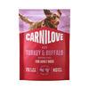 Carnilove Pouch Pate våtfôr m. bøffel & roseblader - 300 g
