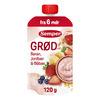Semper Fruktgrøt m. Jordbær, Banan & Blåbær 6 mdr. - 120 g.