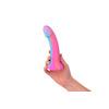EasyToys Glow in the Dark-dildo – Candy Swirl 19 cm – 1 stk.