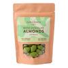 Guru Snack mandler med hvit sjokolade og matcha – 100 g.