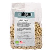 Biogan Hampfrø Avskallede Ø - 400 g.
