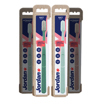 Jordan Clean Smile Care Tannbørste Soft - 1 stk