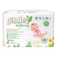 Giggles Mini Bleie 3-6 kg - 28 stk.
