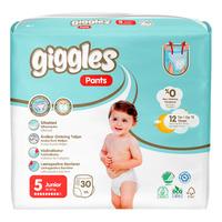 Giggles Pants Junior Buksebleie 10-18 kg - 30 stk.