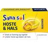 Sana-sol hoste & hals halspastiller- 16 stk.