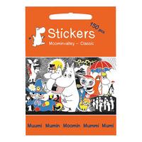 Moomin Mummitrollene - Klistremerker - Mummidalen - 1 stk.