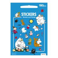 Moomin Mummitrollene - Klistremerker - Mummi og venner - 1 stk.