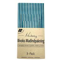Newbeing Bivoks Matinnpakning - Blå - 3 stk.