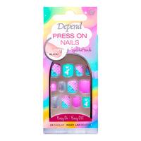 Depend Press On Nails - Mermaid - 1 sett