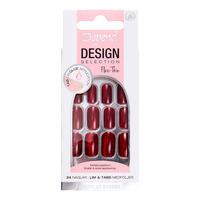 Depend Design Selection - Deep Cherry Medium Square - 1 sett