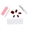 Depend Cosmetics Design Selection – Deep Cherry Medium Square – 1 stk.