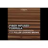 L'Oréal Paris Infaillible Brows 24H Volumizing Eyebrow Mascara – 1.0 Ebony – 5 ml.