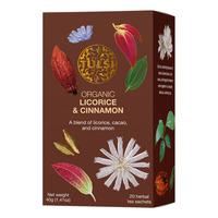 Tulsi Licorice & Cinnamon Te Ø - 20 teposer