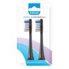 Ekulf Sonic PowerBrush-reservebørstehoder – svart – 2 stk.