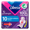 Libresse Ultra Night Wings - 10 stk