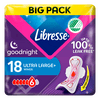 Libresse Ultra Night Wing Big Pack - 18 stk.