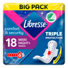 Libresse Maxi Night Wing Big Pack - 18 stk.