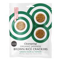 Clearspring Riskjeks Nori Tang & Tamari (Glutenfri) - Ø - 40 g.