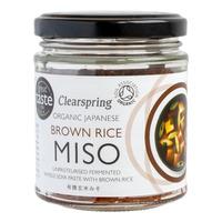Clearspring Miso - Brown Rice - Upasteurisert - Ø - 150 g.