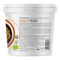 Clearspring Miso - Barley (Bygg Miso) - Upasteurisert - Ø - 1 kg.