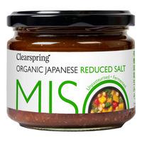 Clearspring Miso - Brown Rice (Redusert Salt) - Upasteurisert - Ø - 270 g.