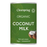 Clearspring Kokosmelk - Ø - 400 ml.
